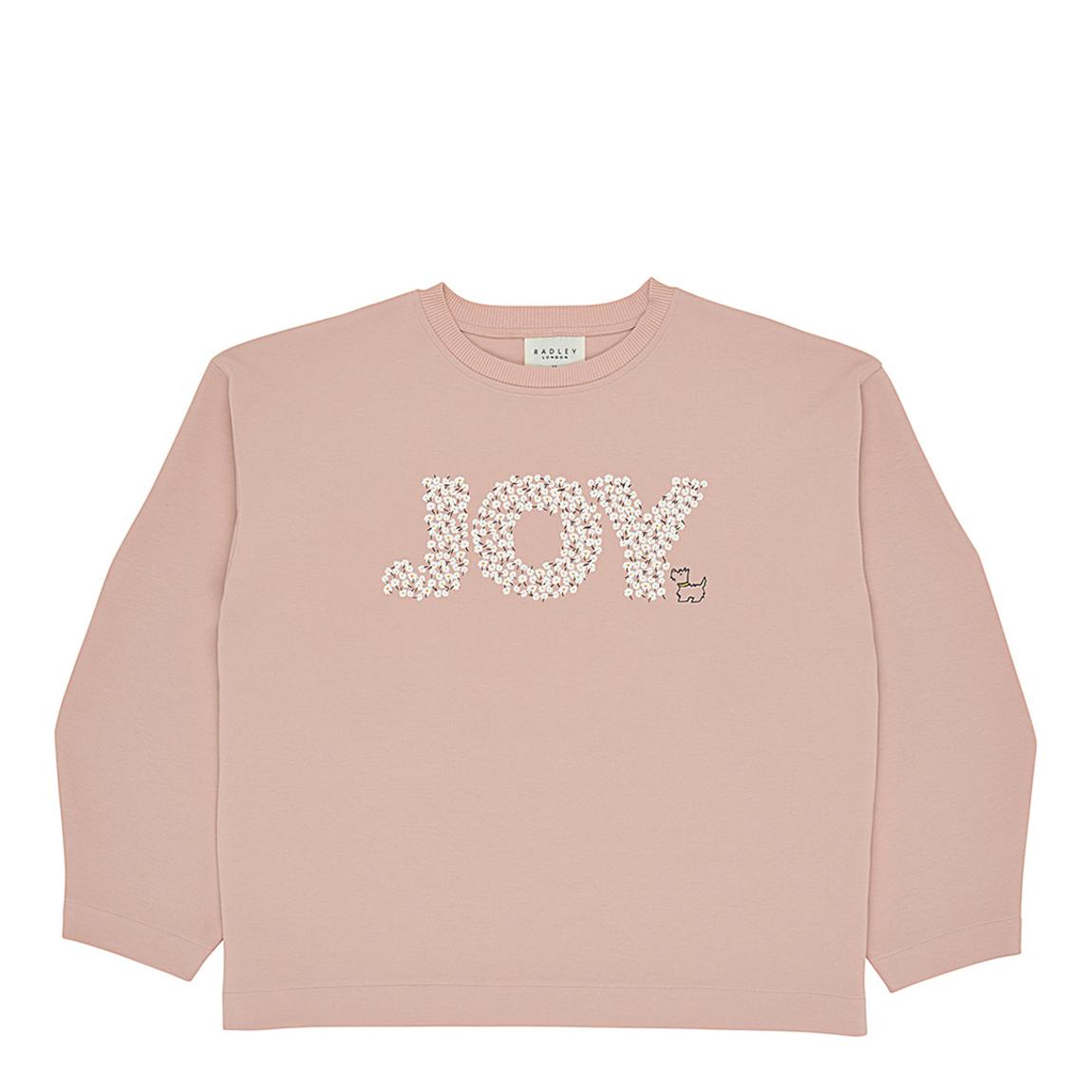 Pink Pleat Cuff Sweater main product photo