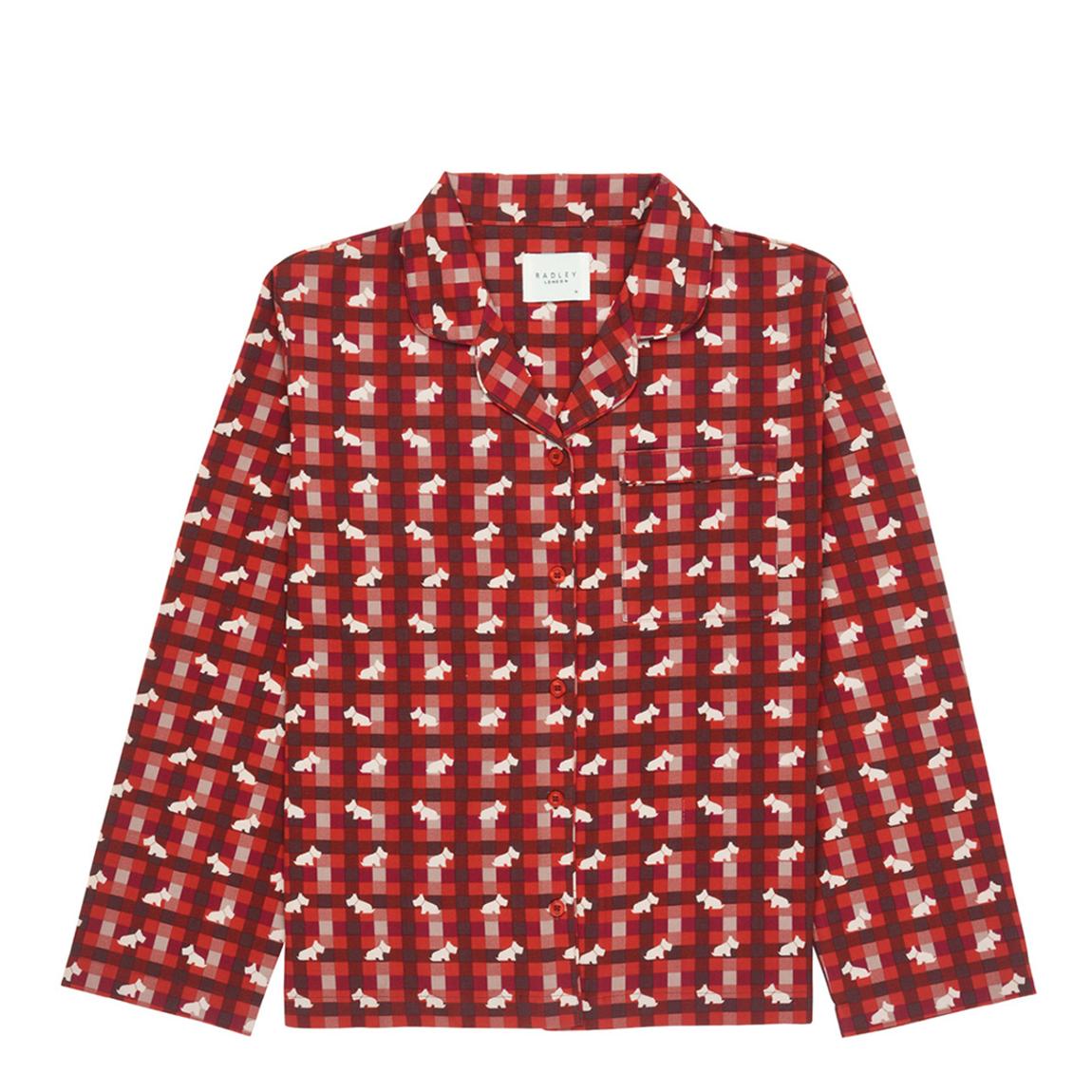 Red Long Pj Set main product photo