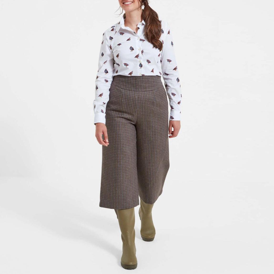 パンツ sheller big check tweed culottes パンツ sheller big check tweed culottes Buy Joules Foxley