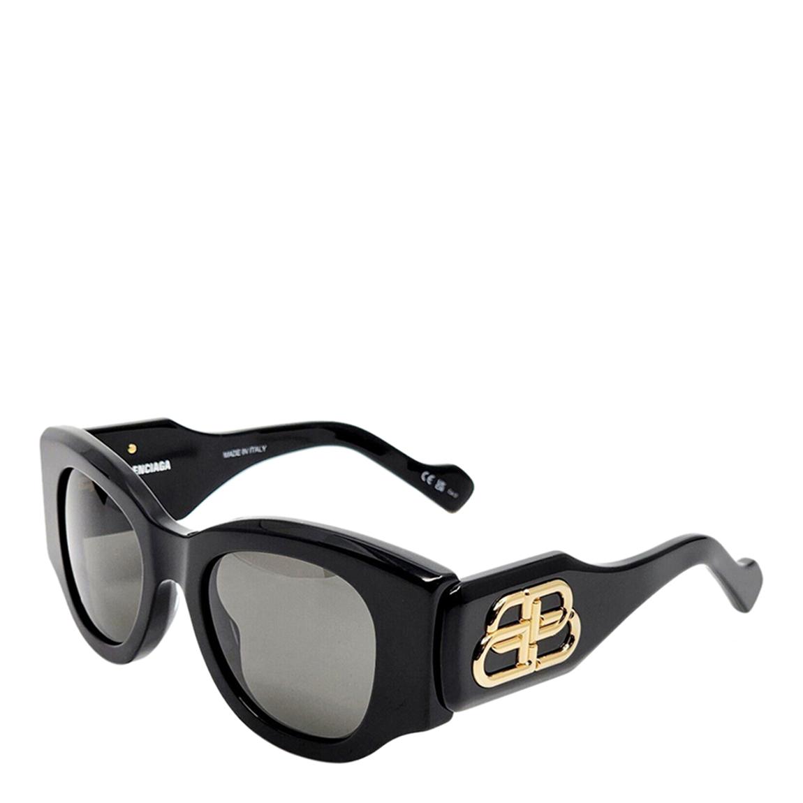 Women's Black Balenciaga Sunglasses 50mm main product photo