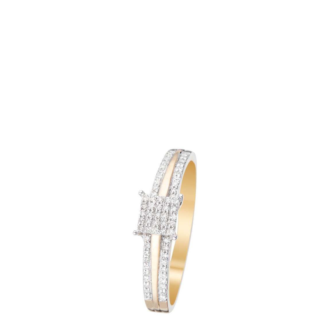 Yellow Gold "My Happiness" Diamond Ring main product photo