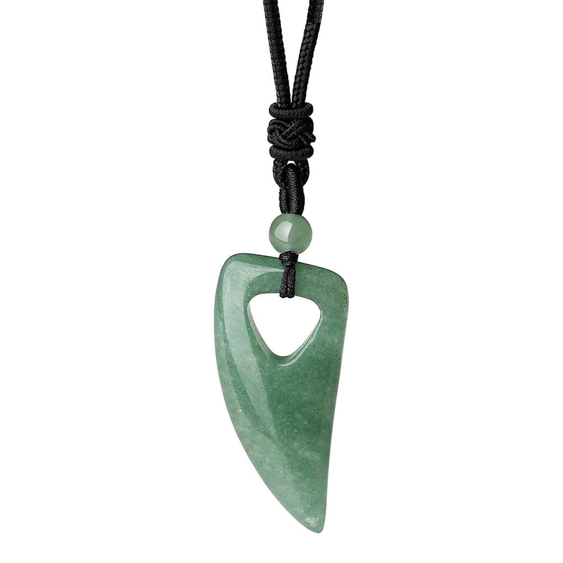 Green Aventurine Spear Necklace main product photo