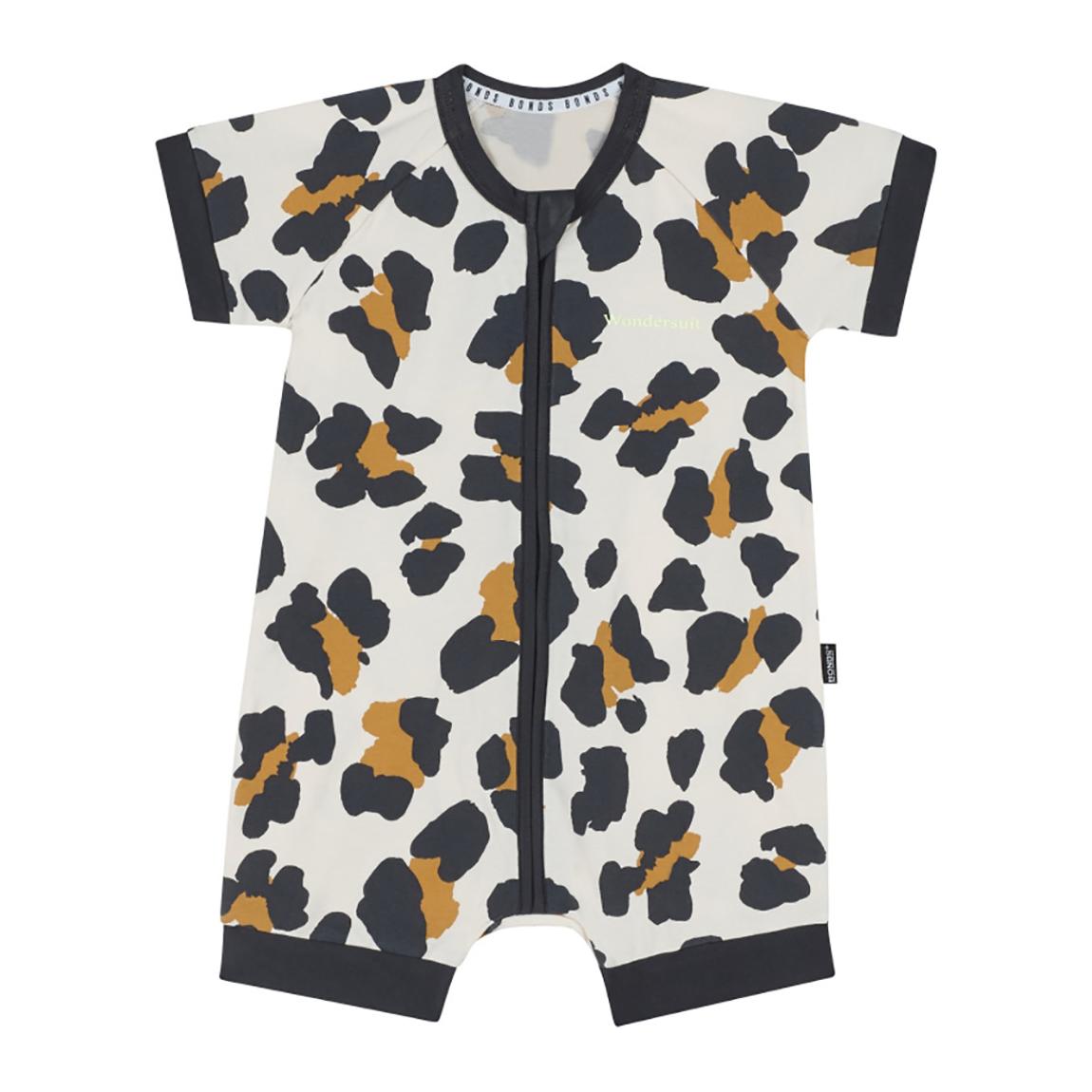 Leopard Print Short Romper main product photo