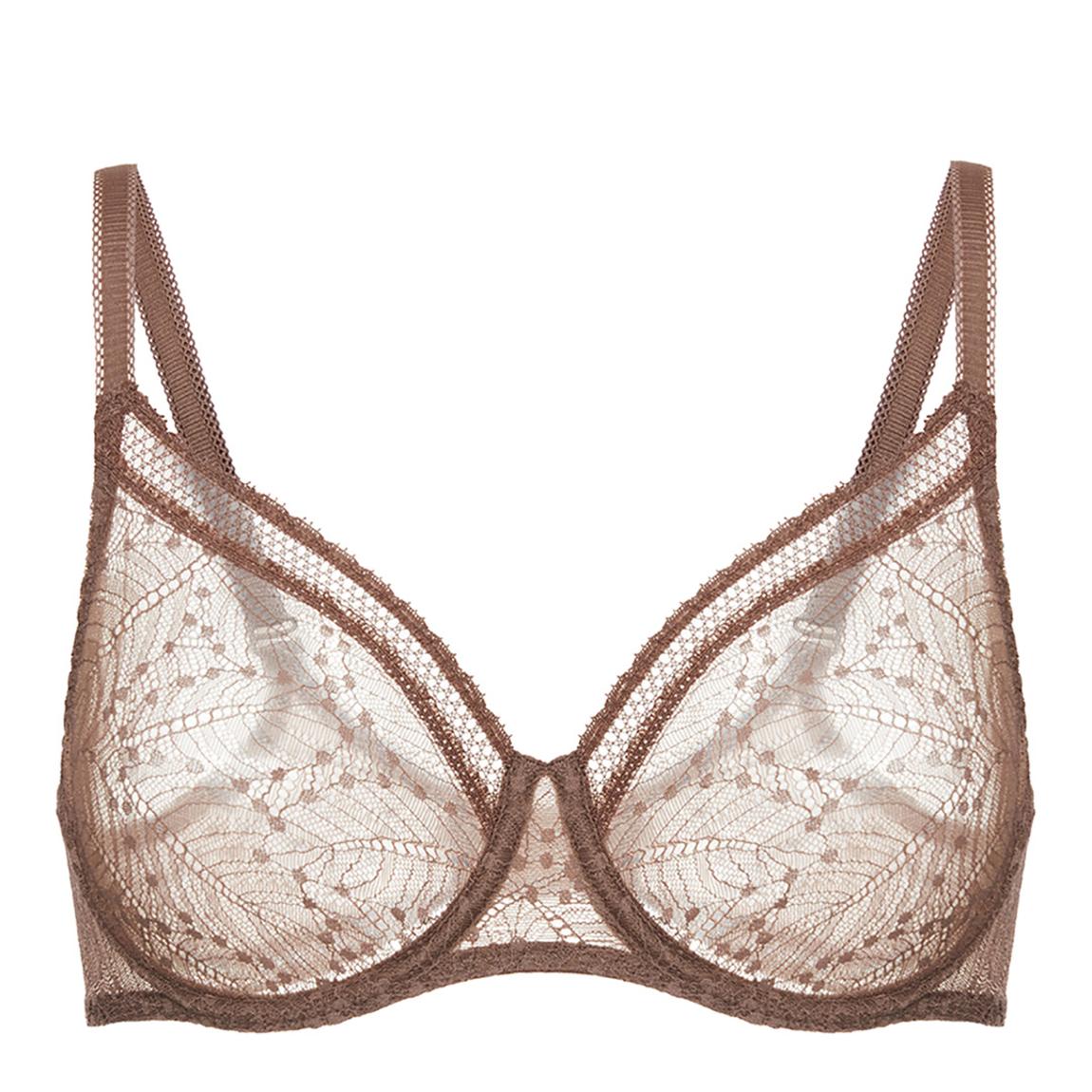 Brown Comete Underwired Bra main product photo
