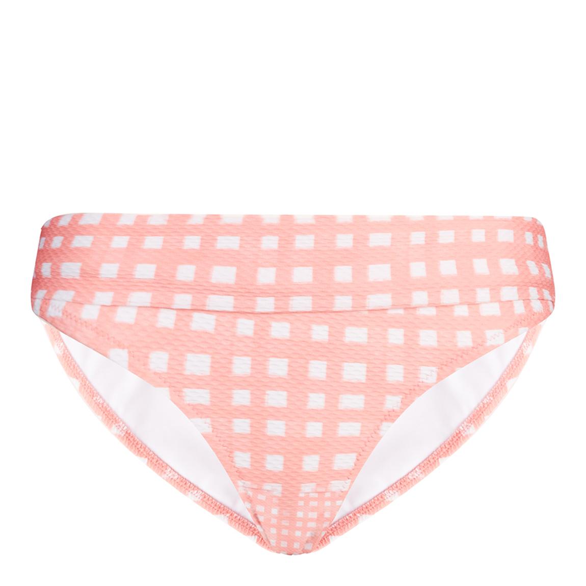 Pink Capri Checked Bikini Bottoms main product photo
