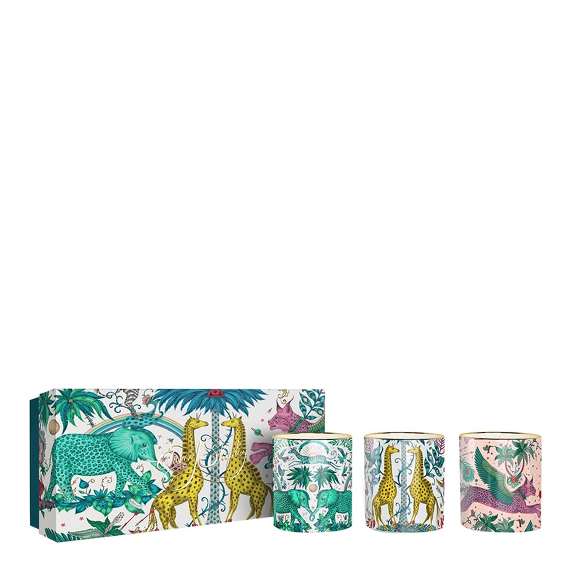 The Explorer Mini Bone China Candle Set main product photo
