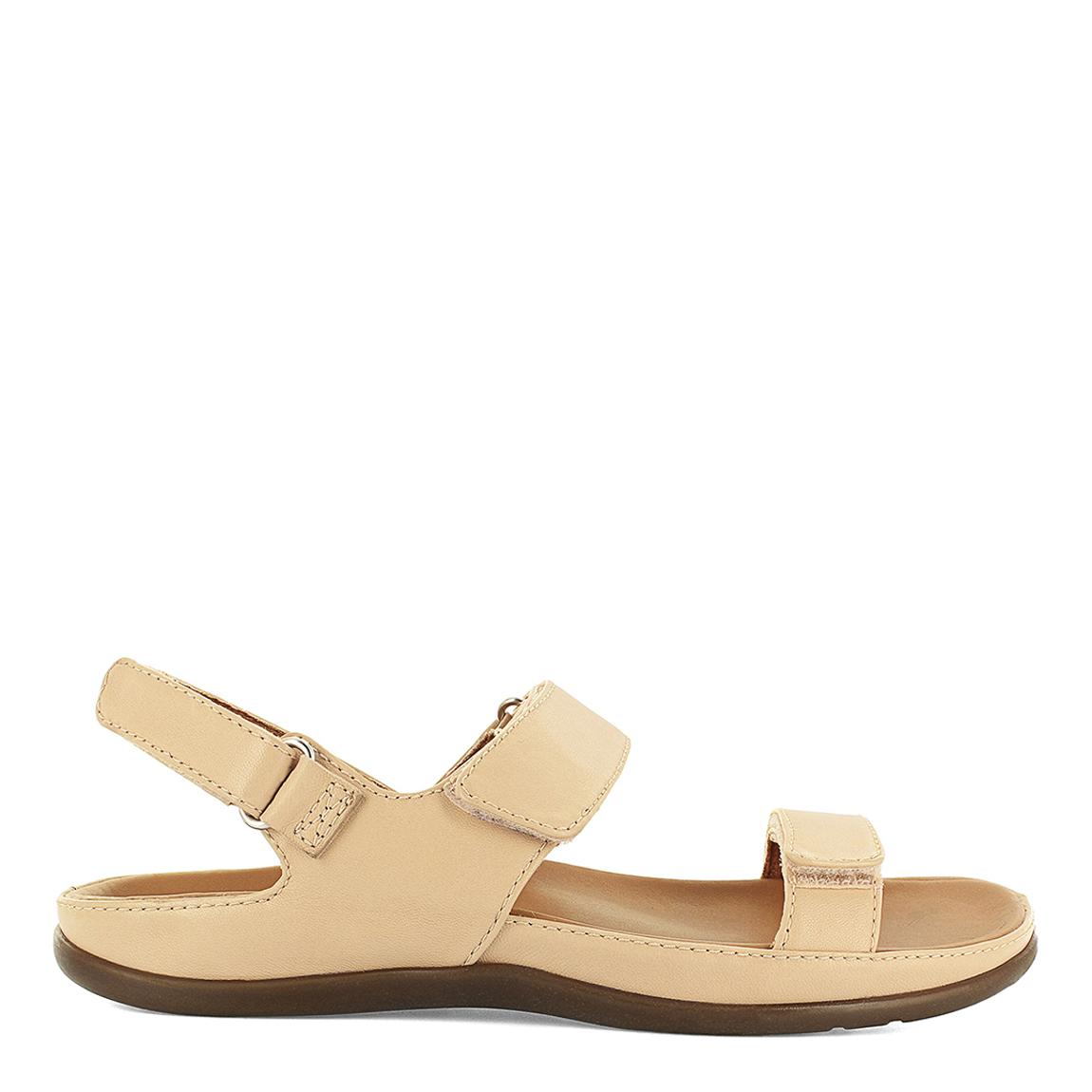 Beige Kona Velcro Straps Sandals main product photo