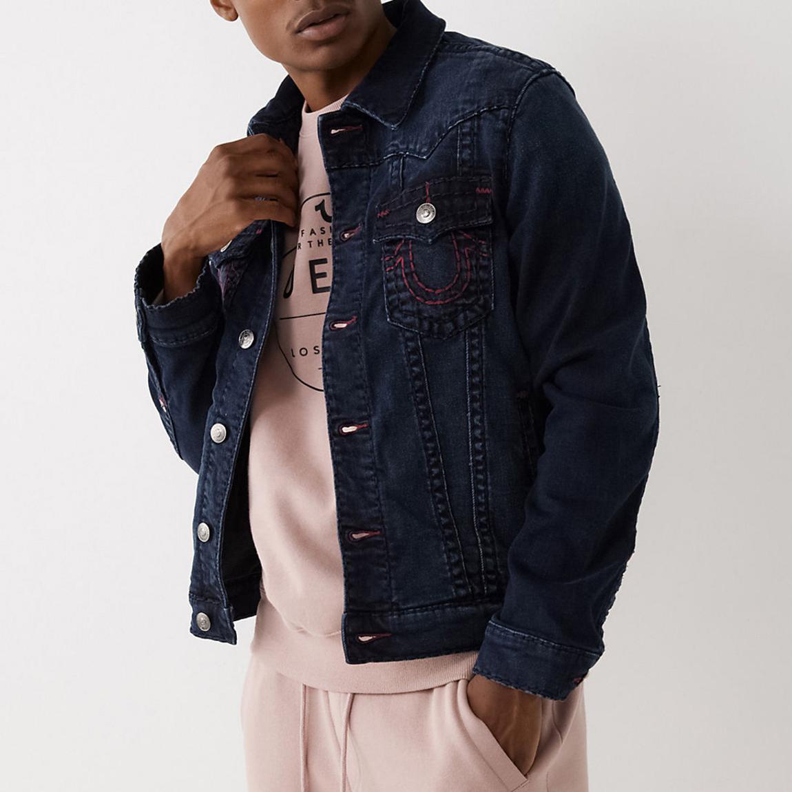 Dark Indigo Jimmy Denim Jacket main product photo