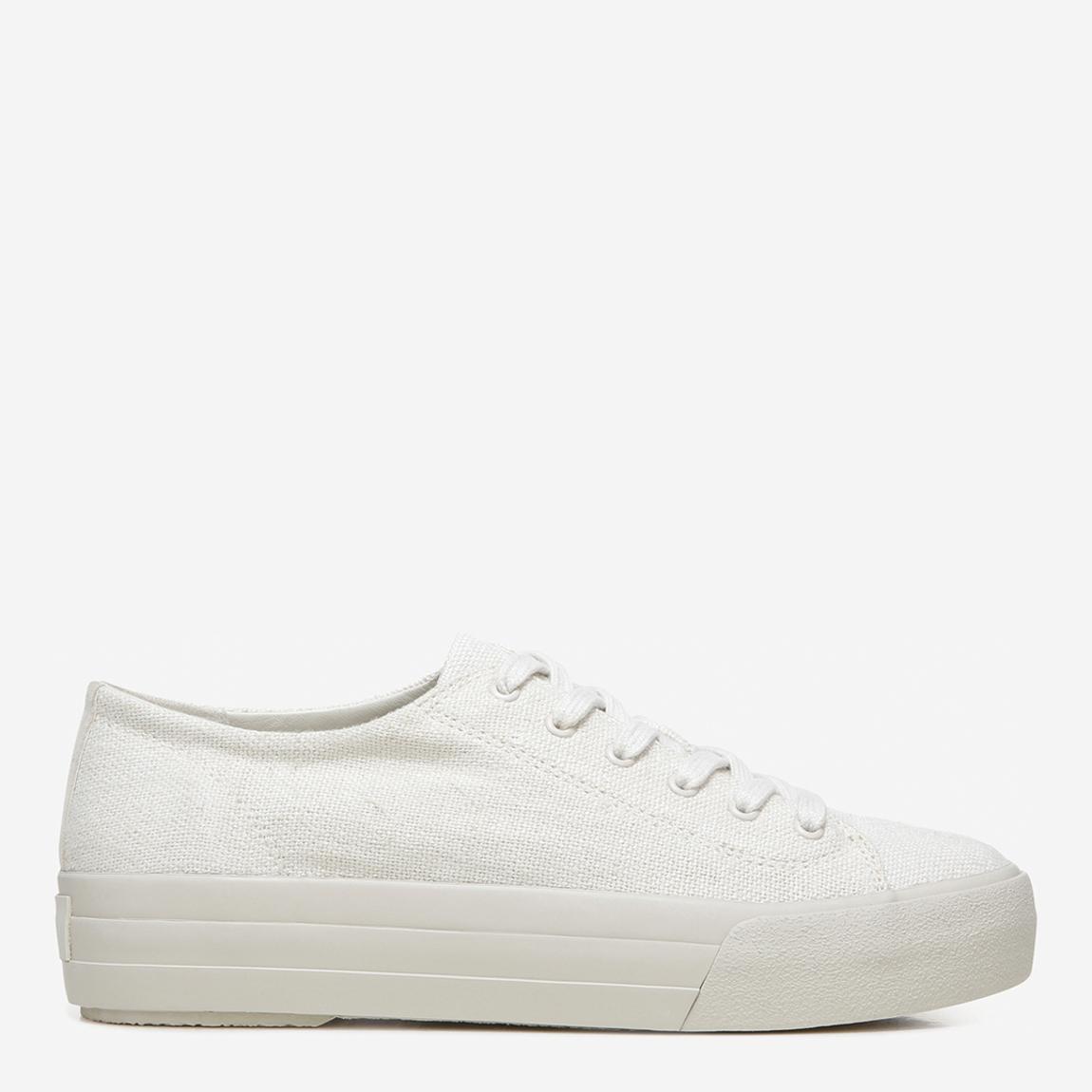 Women's Off White Heaton Canvas Trainers main product photo