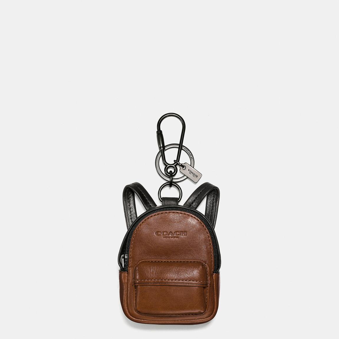 Black, Dark Saddle Backpack Charm main product photo