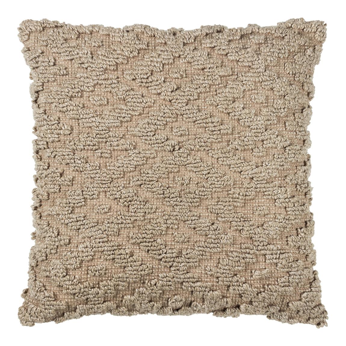 Calvay 50x50cm Cushion, Taupe main product photo