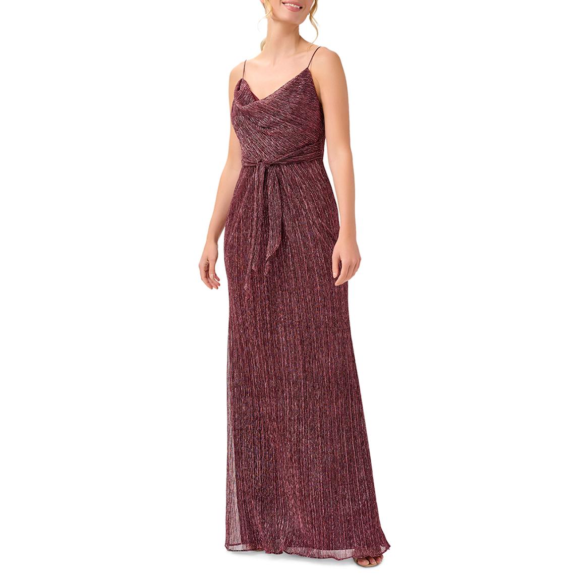 adrianna papell burgundy dress Adrianna Papell AP1E209131