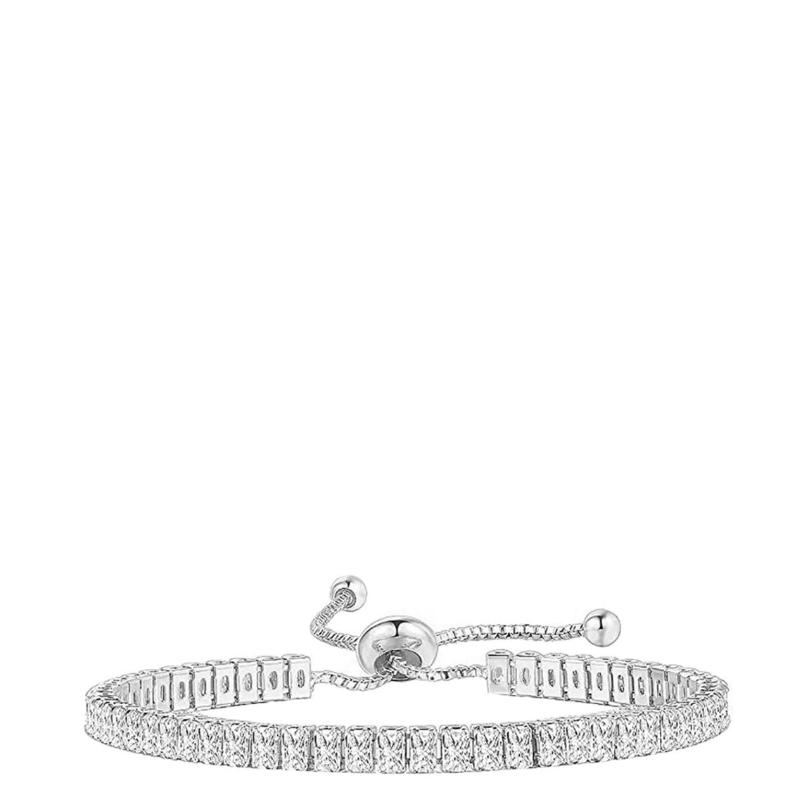 Silver Multi CZ Bracelet main product photo