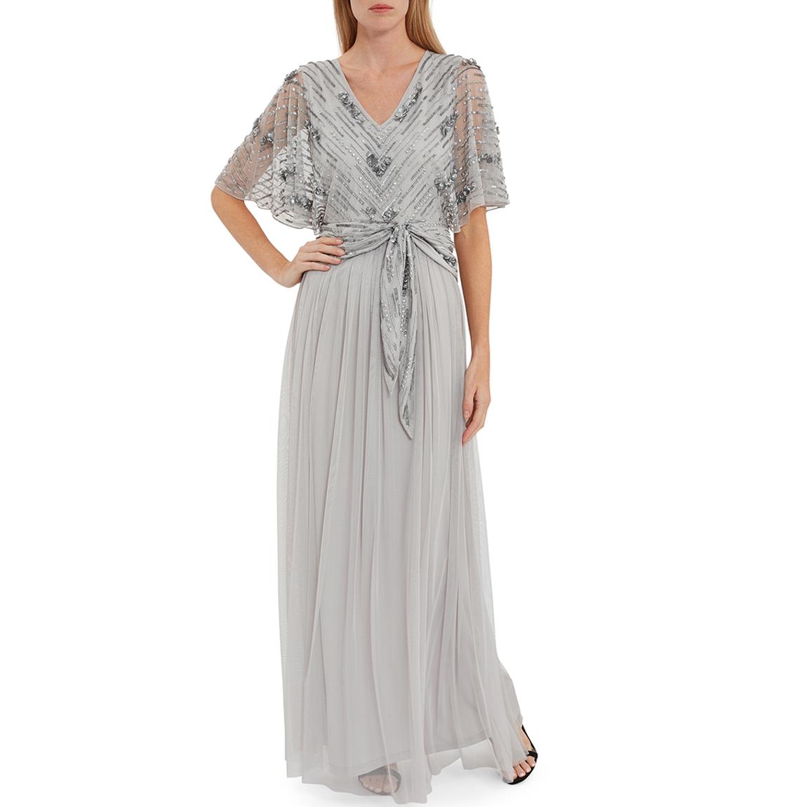 Grey Rachel Beaded Maxi Dress main product photo