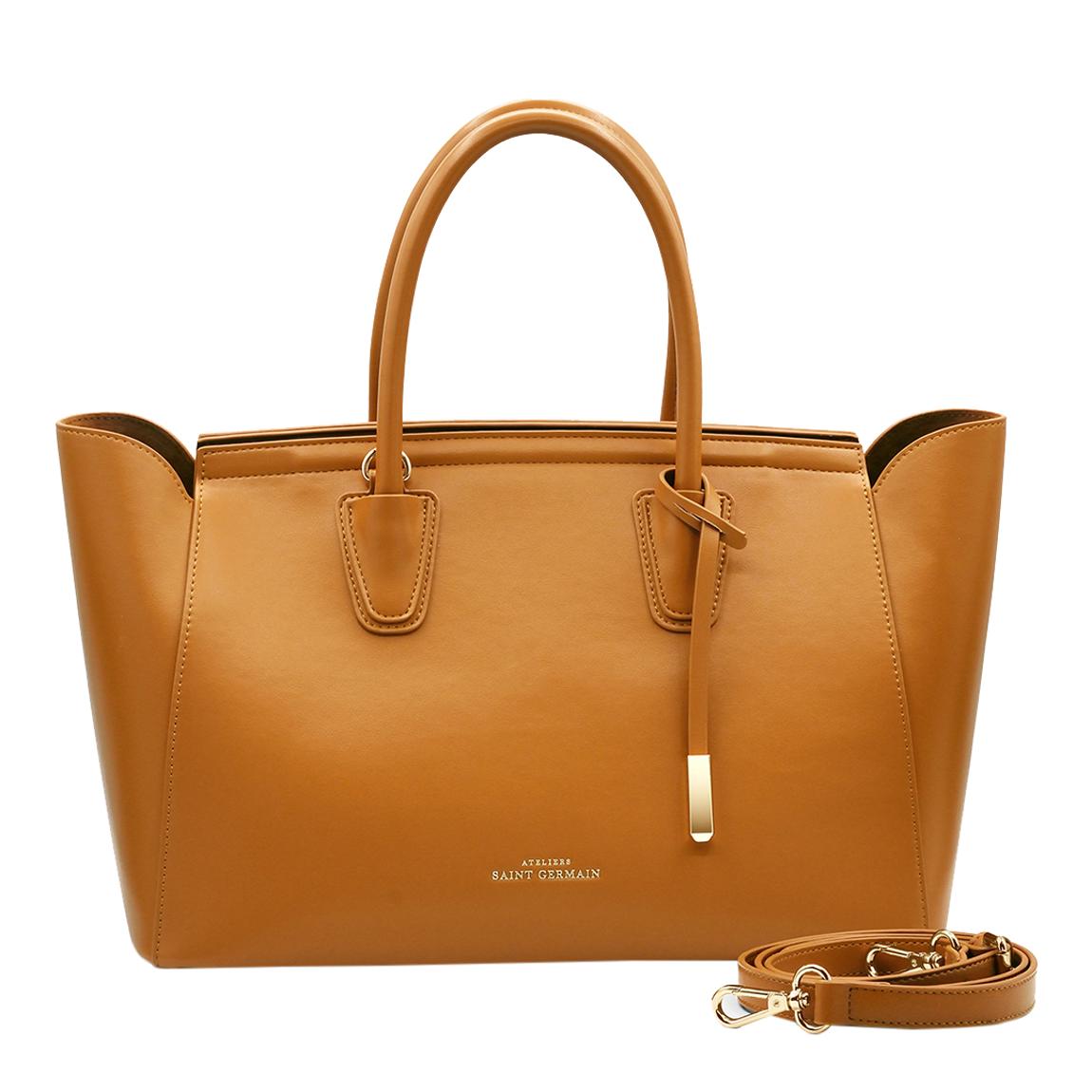 Brown Levallois Tote Bag main product photo