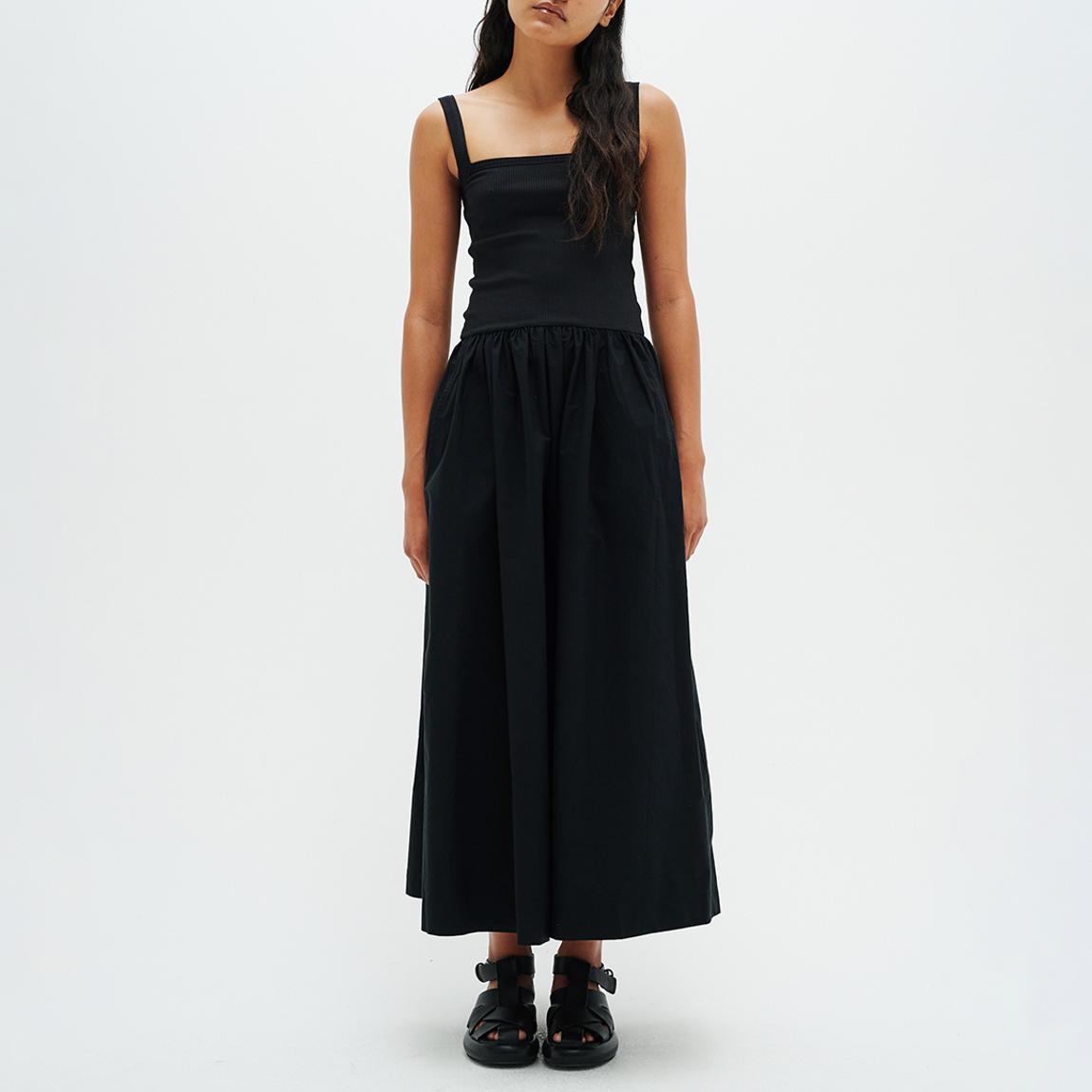 Black Dagna Strapped Maxi Dress main product photo