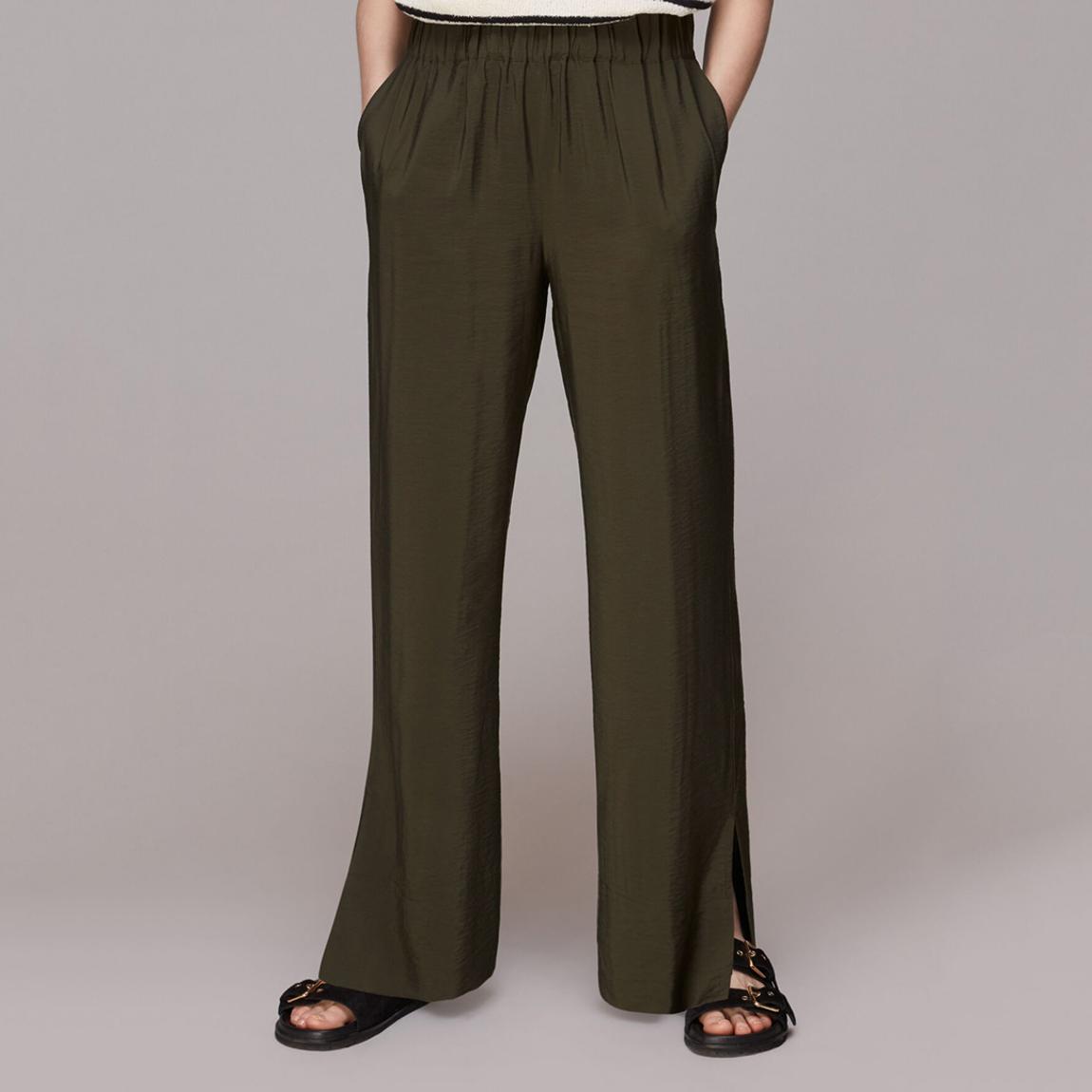 Green Nicola Full Length Trousers main product photo