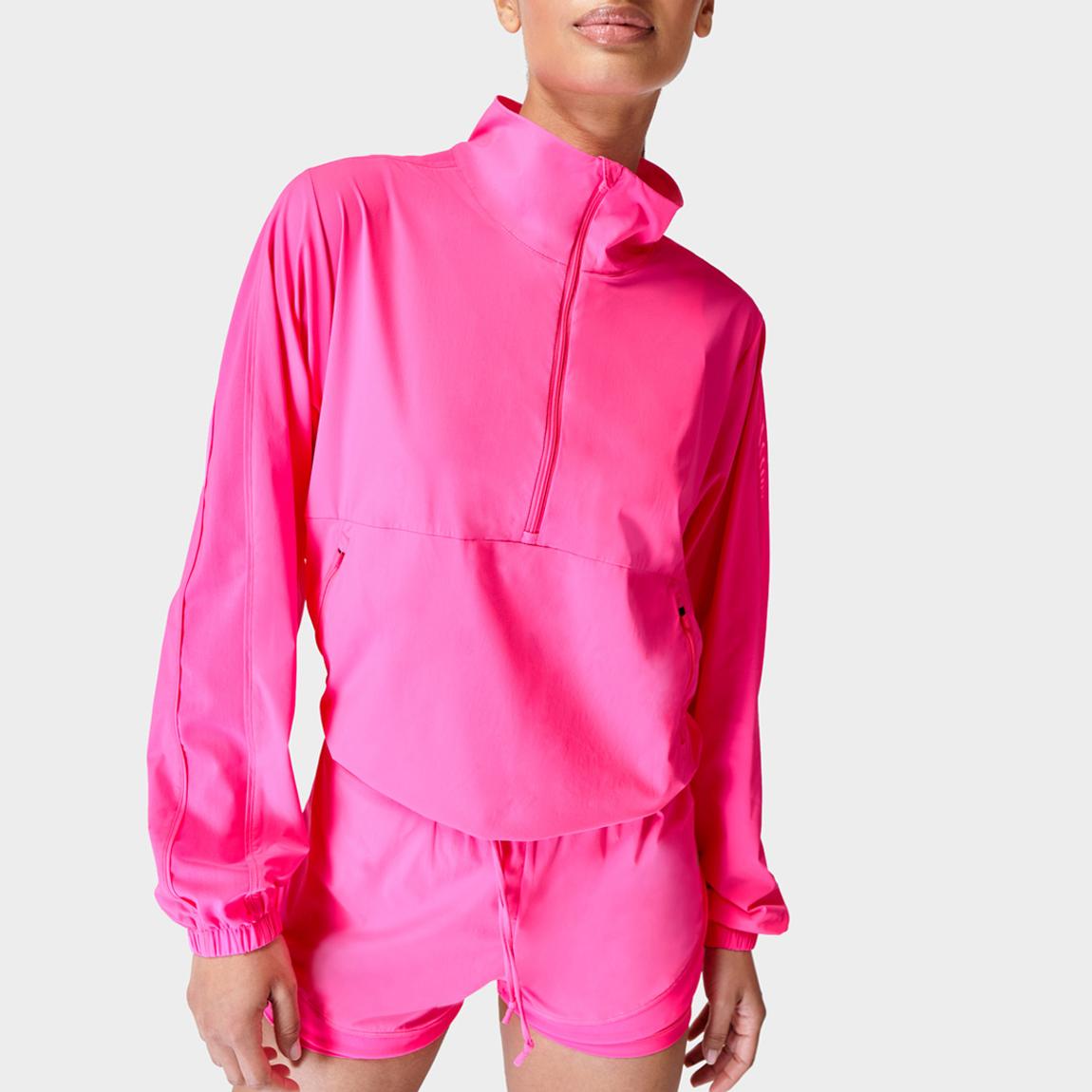 PINK Training Day Half Zip - Hot Pink main product photo