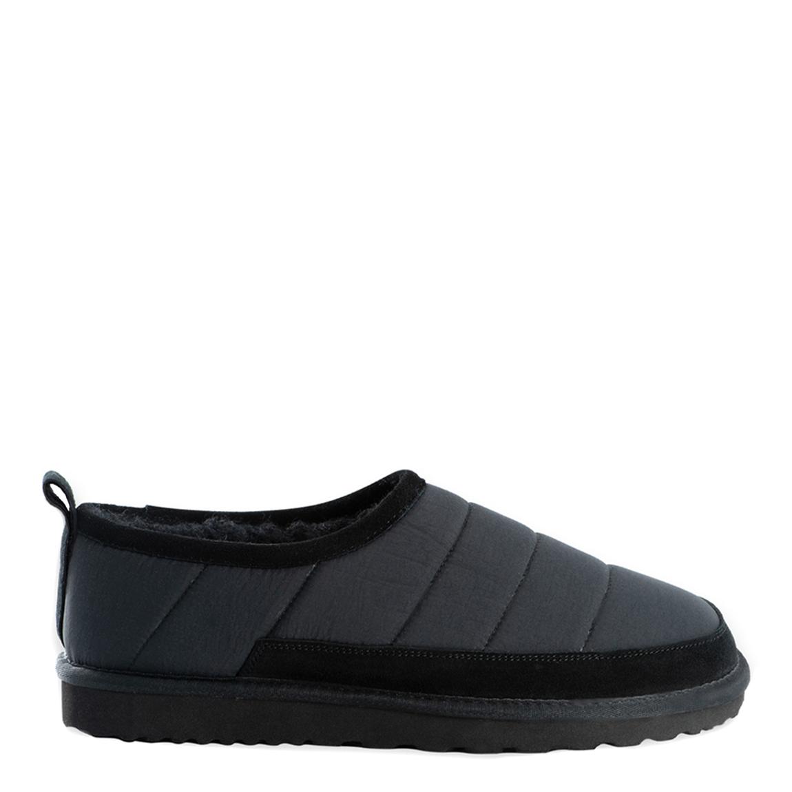 Unisex Black Maroubra Padded Slip On Slippers main product photo