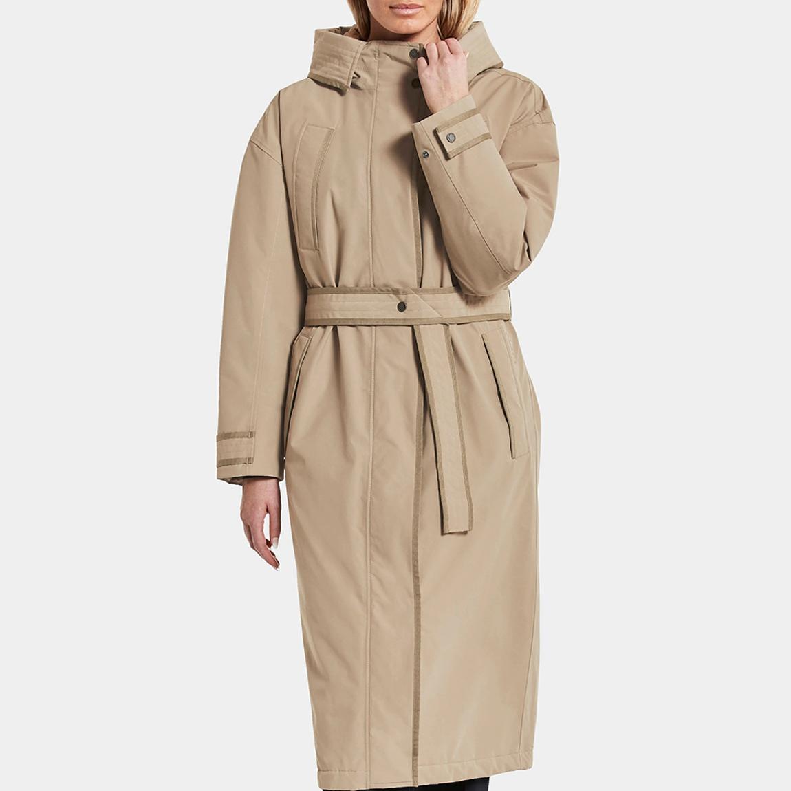 Beige Waterproof Elvy Long Parka main product photo