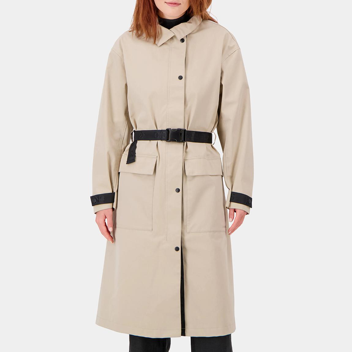 Beige Waterproof Mira Long Coat main product photo