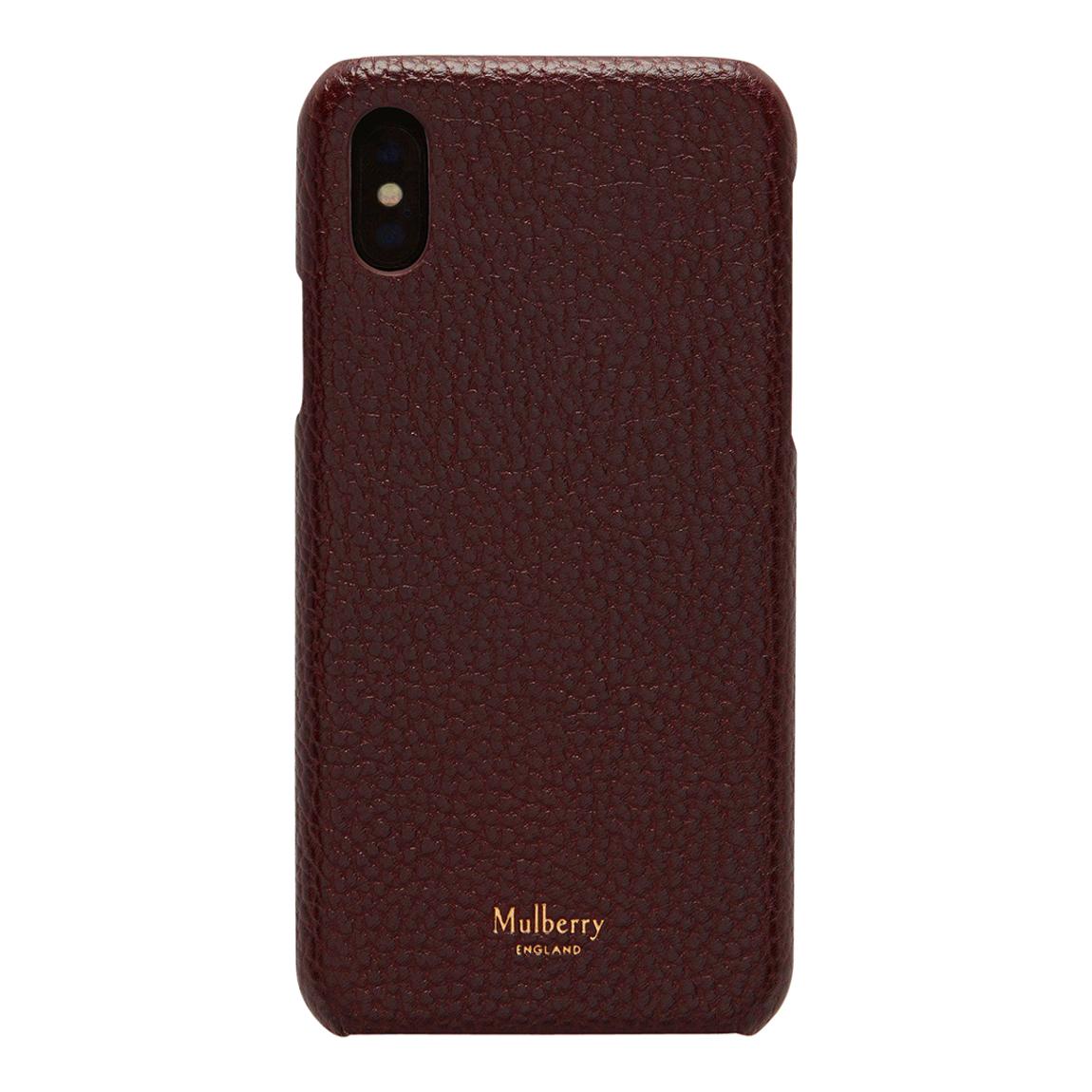 Oxblood iPhone X Cover main product photo