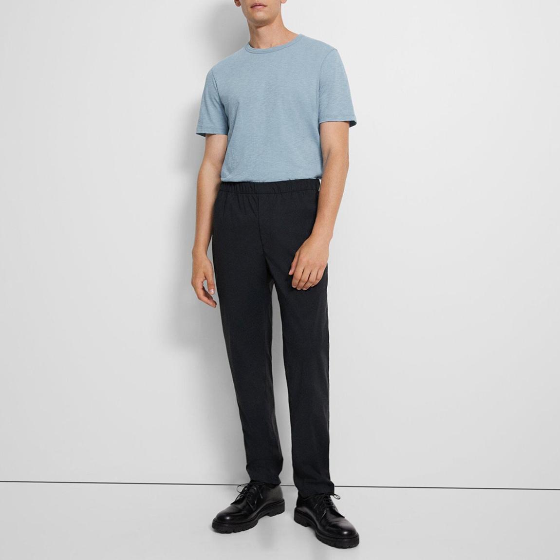 Black Curtis Straight Trousers main product photo