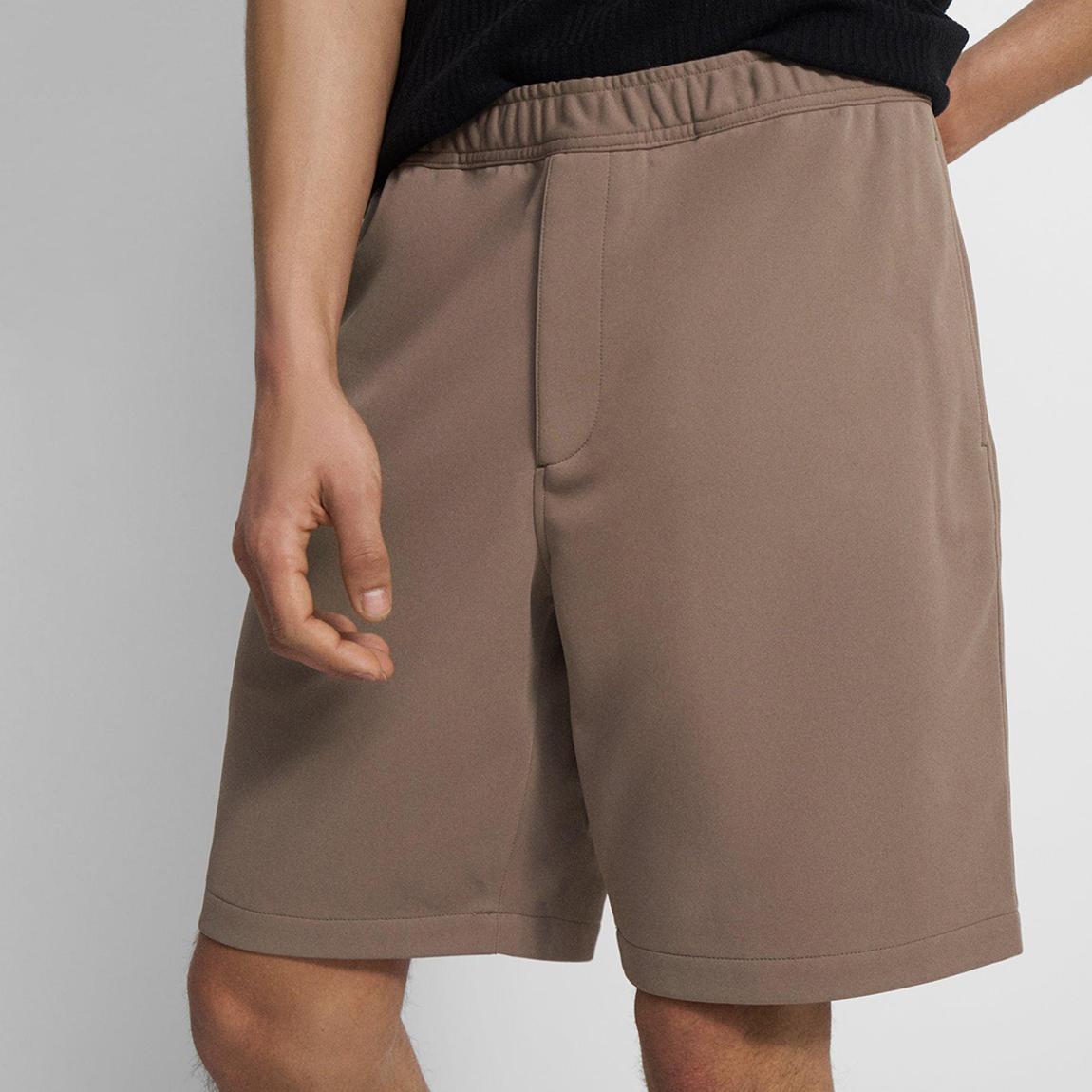 Brown Norton Cotton Blend Shorts main product photo