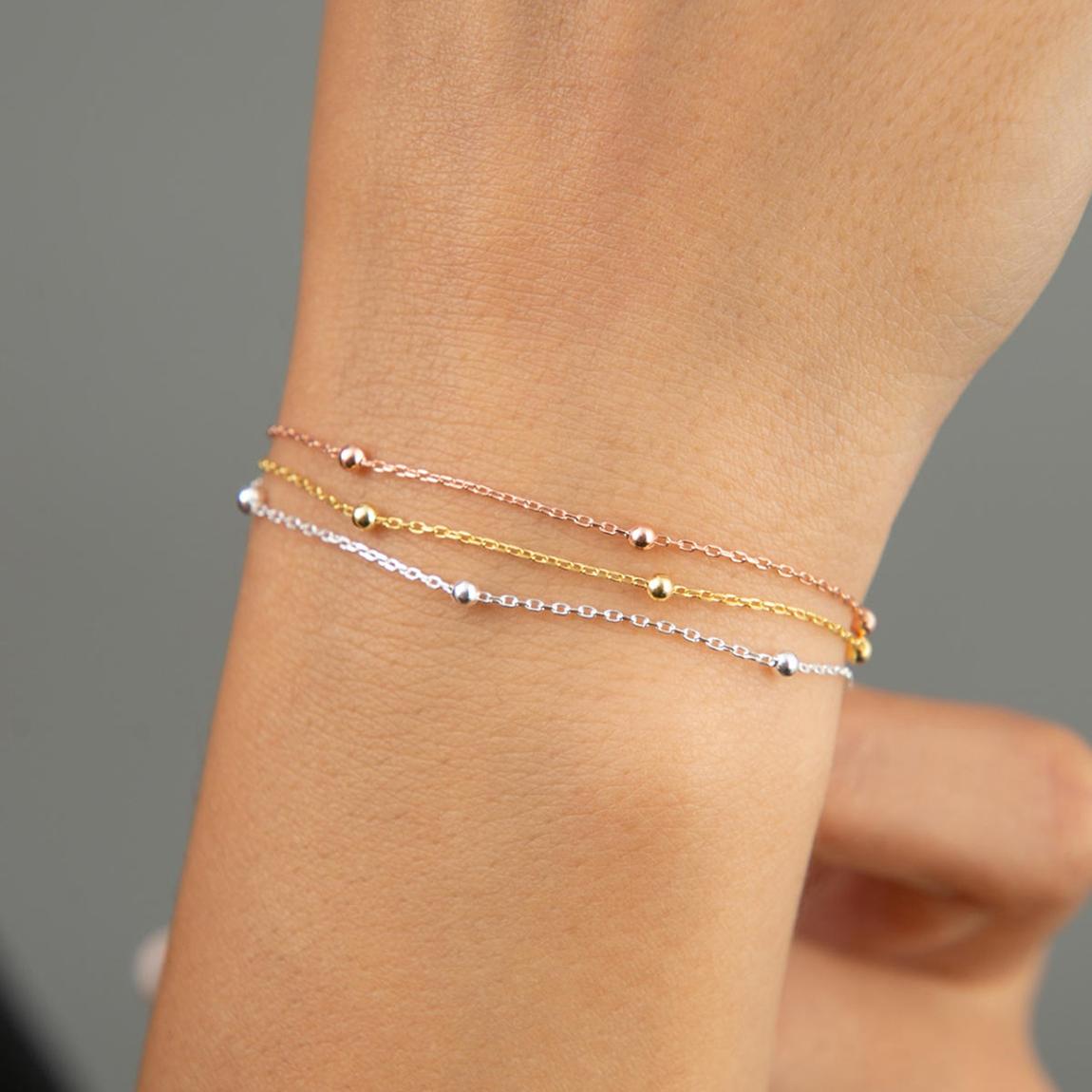Multicolour Multicolour Silver Bracelet main product photo