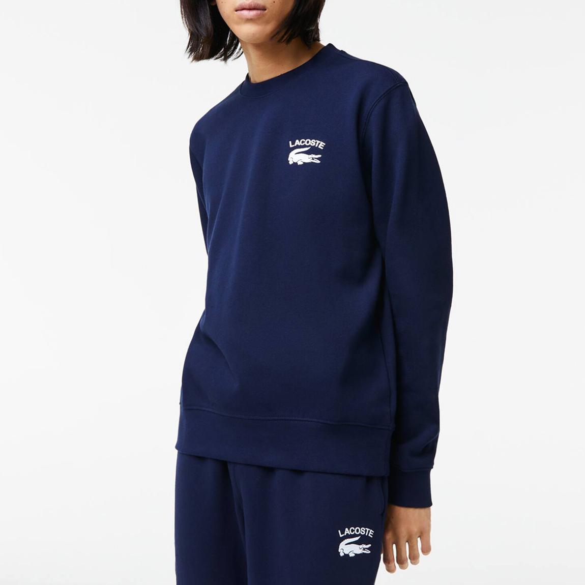 Navy Crew Neck Branded Sweatshirt main product photo