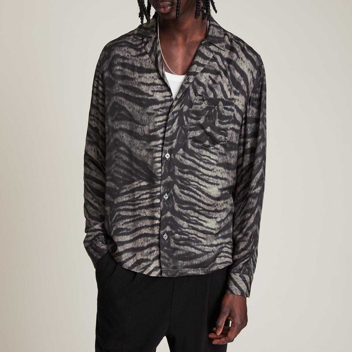 Grey Tigera Long Sleeve Shirt main product photo