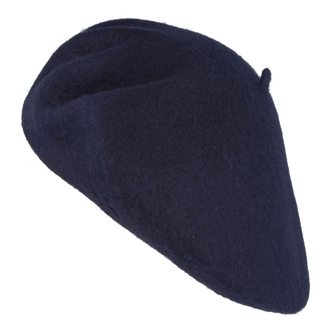 Women's Wool Navy Beret main product photo