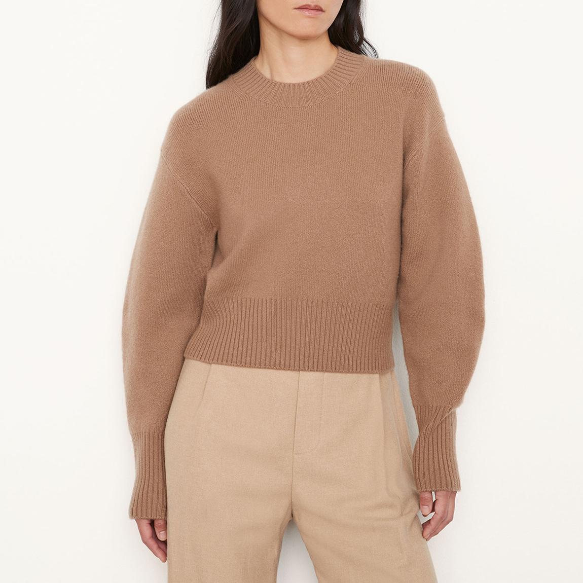 Beige Wide Sleeve Wool Blend Jumper main product photo