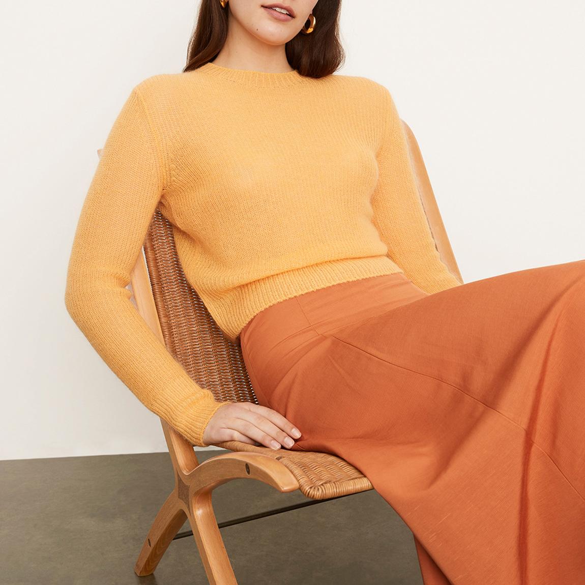 Orange Wool Blend Slim Jumper main product photo