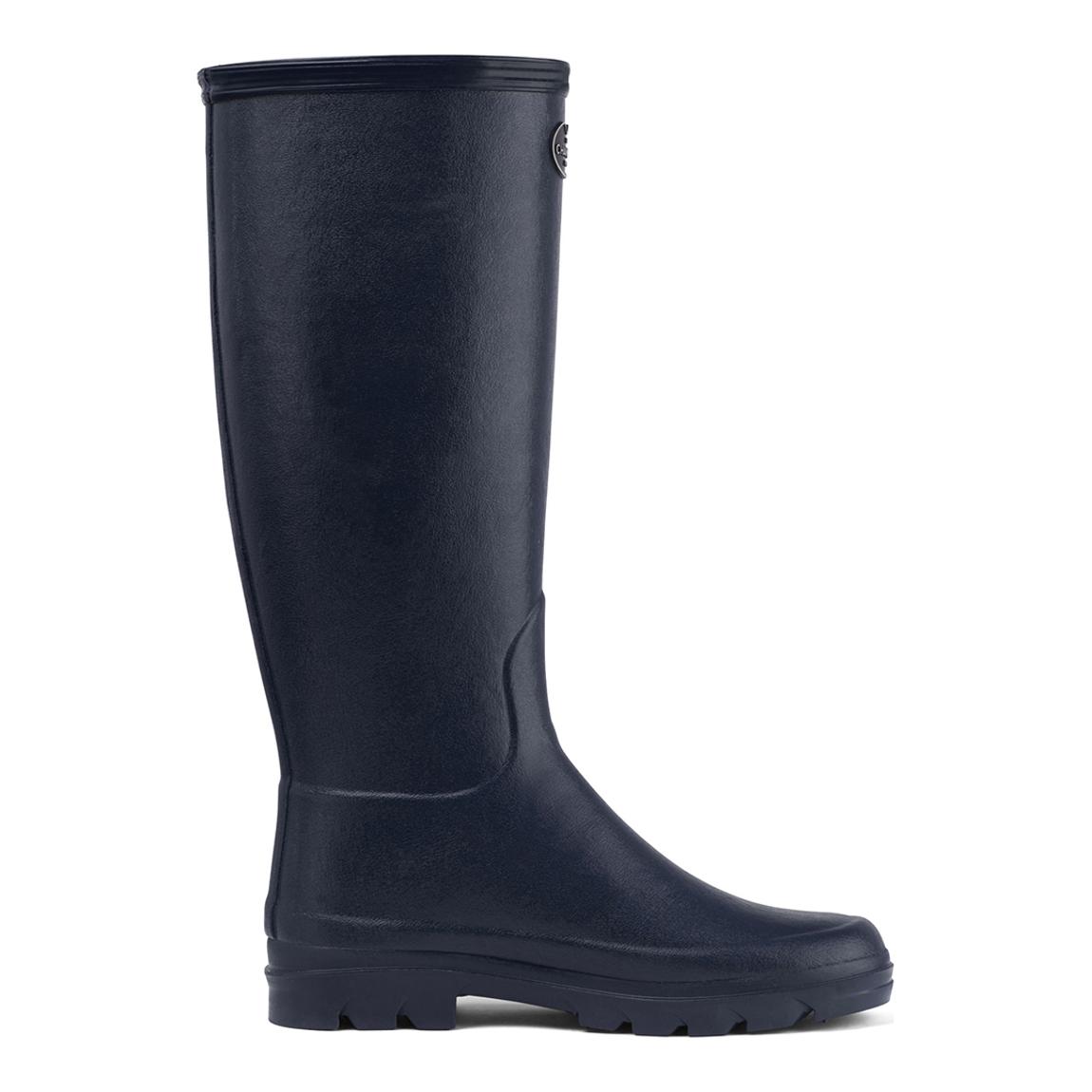 Women's Bleu Fonca Iris Jersey Lined Wellington Boots main product photo