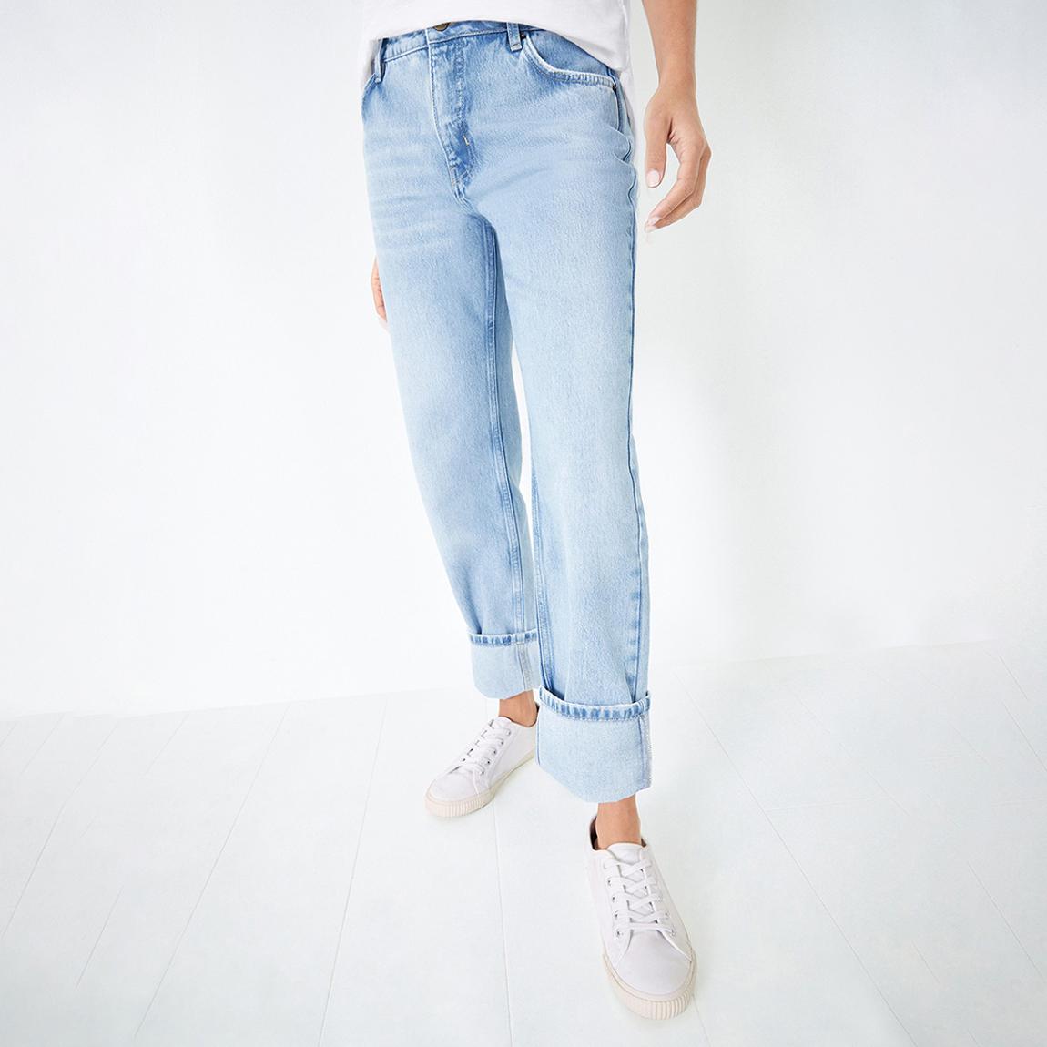 Authentic Light Wash Ruby Straight Leg Jeans main product photo