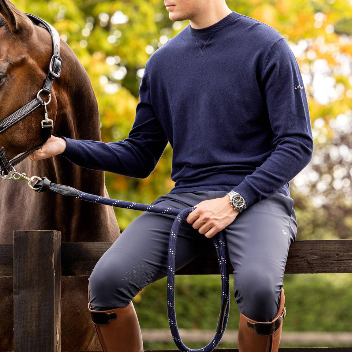 Navy Crew Neck Jumper main product photo