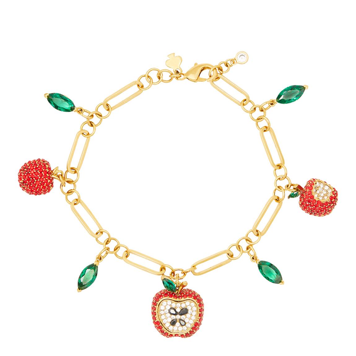 Red Multi Apple Of My Eye Charm Bracelet main product photo