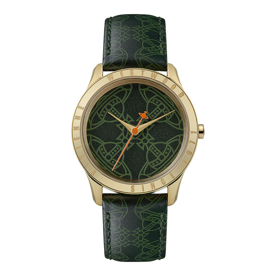 Green Leather Berkeley Quartz Watch main product photo