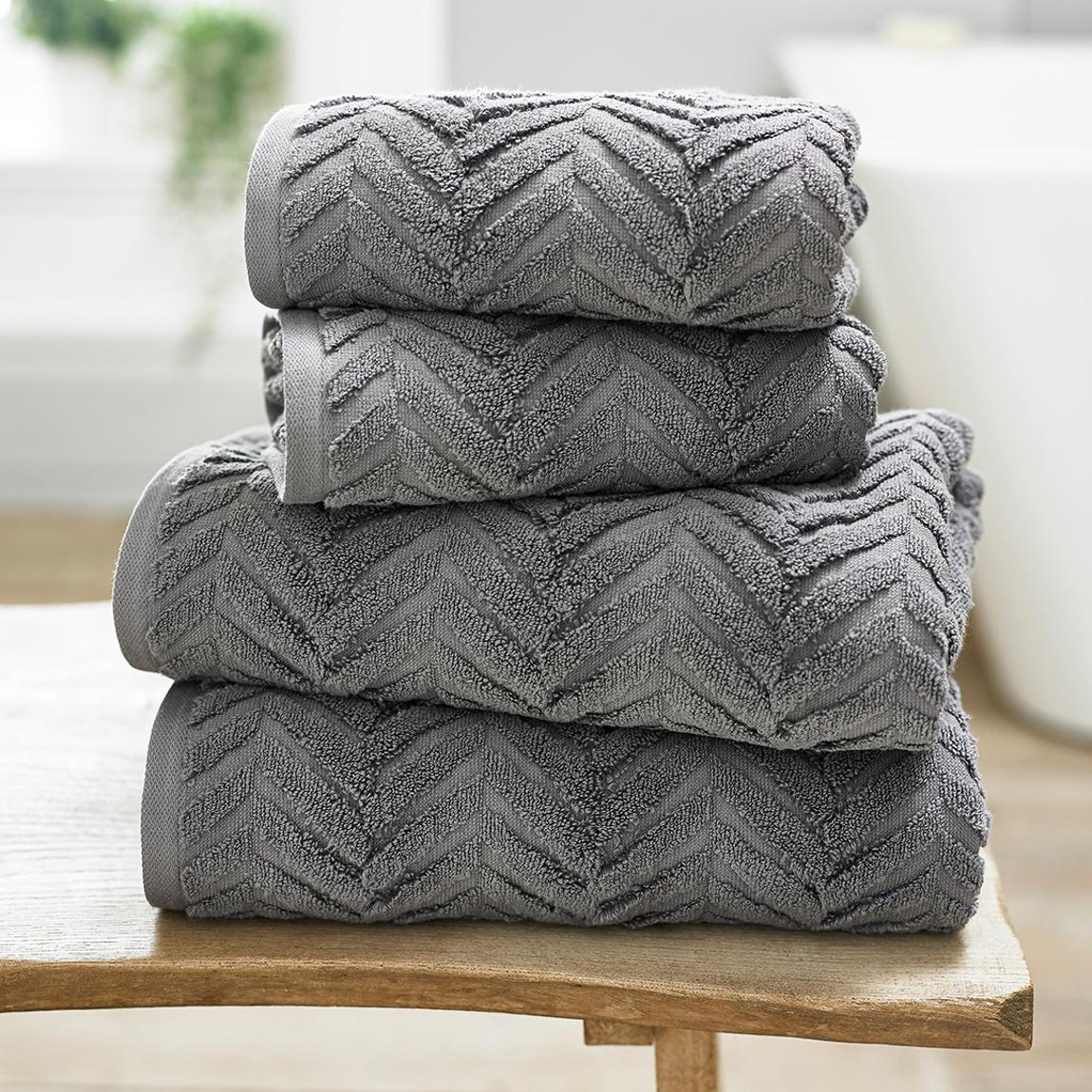 Catalonia Bath Sheet, Dark Grey main product photo