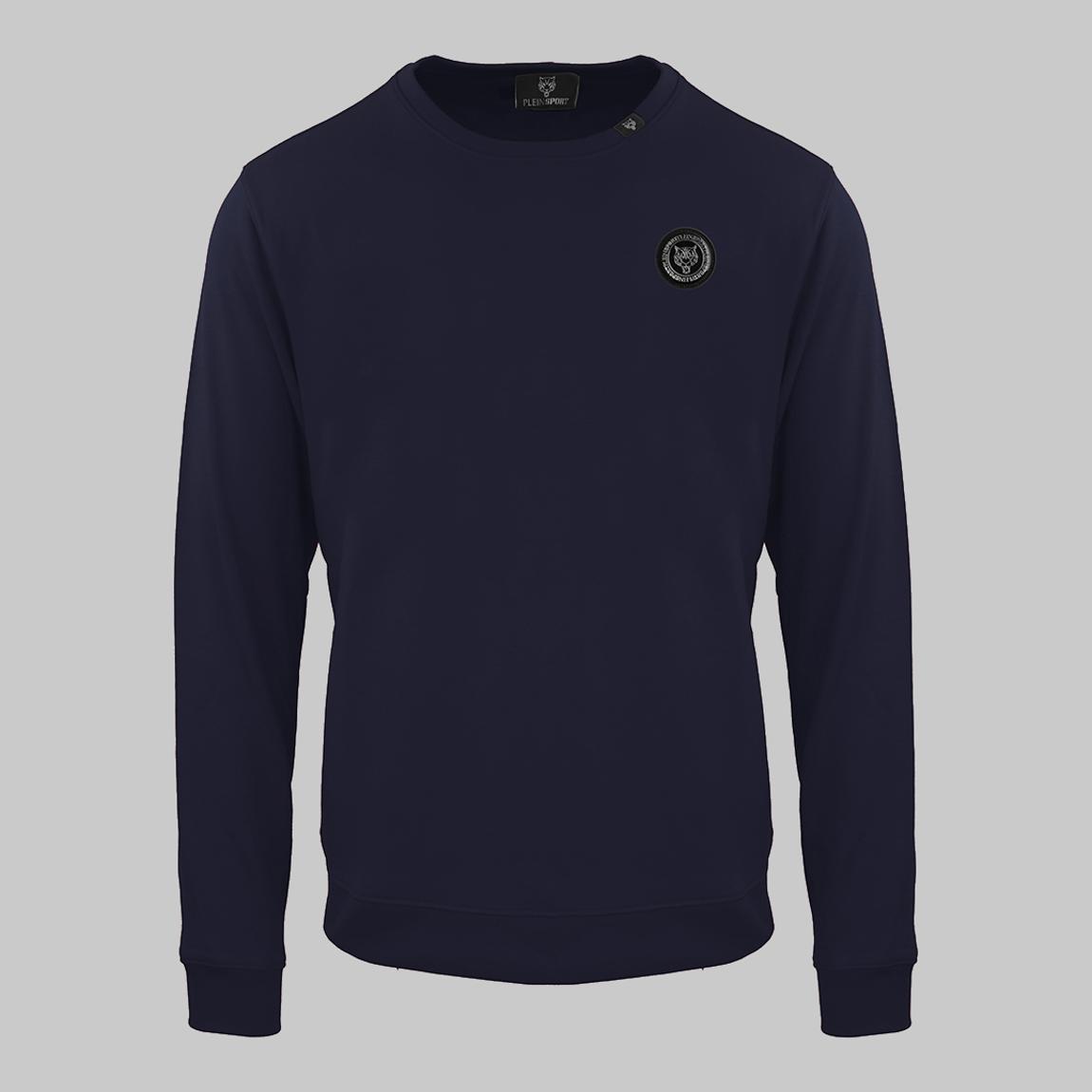 Navy Round Logo Sweatshirt main product photo