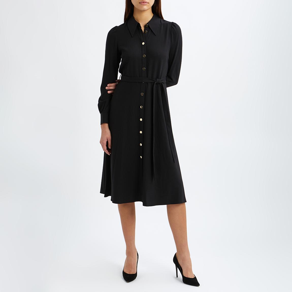 Black Runa Midi Dress main product photo