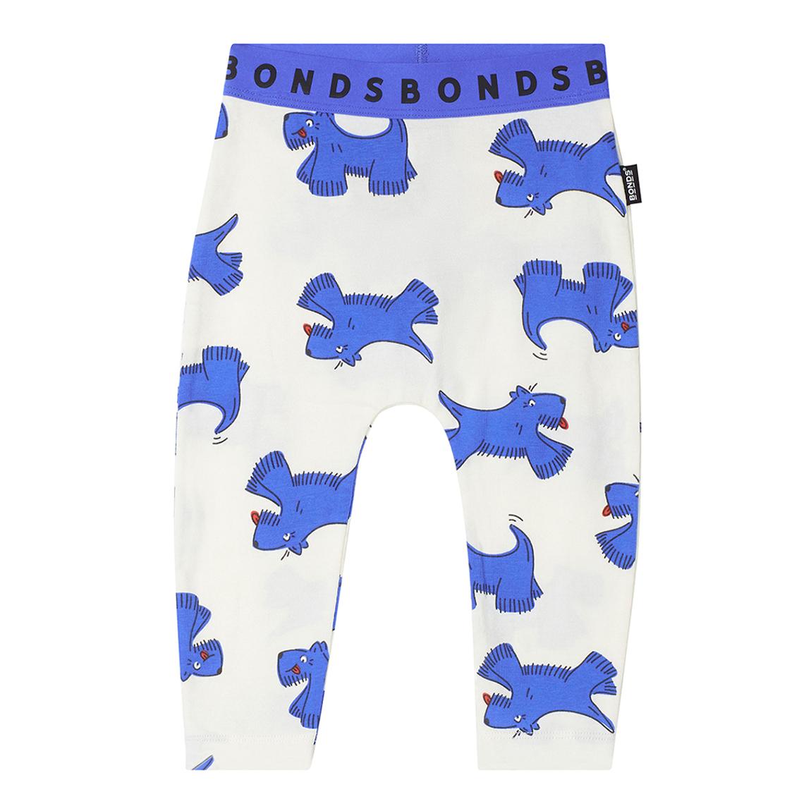 Blue/White Stretch Legging main product photo