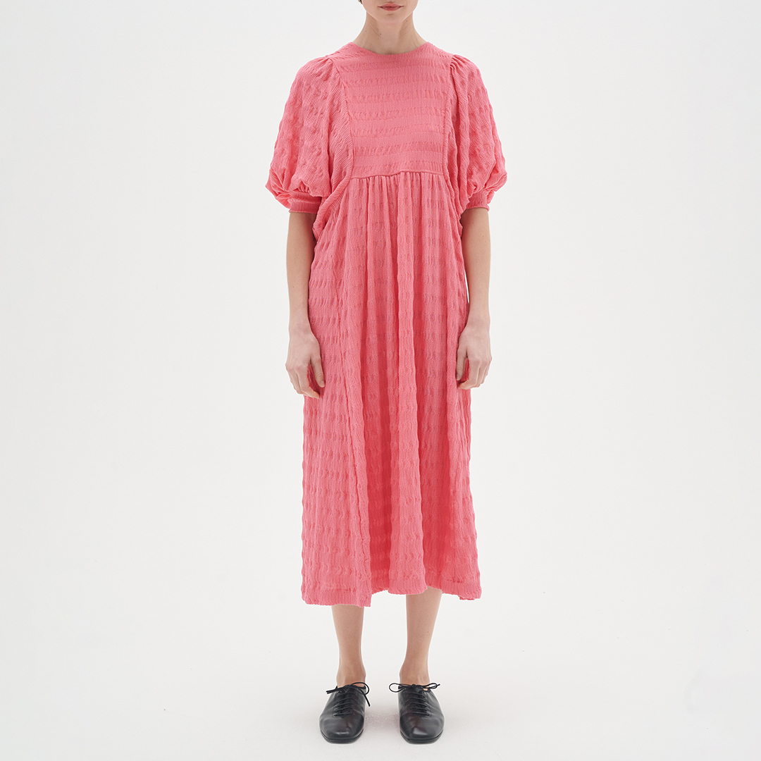 Pink Zabelle Midi Dress main product photo