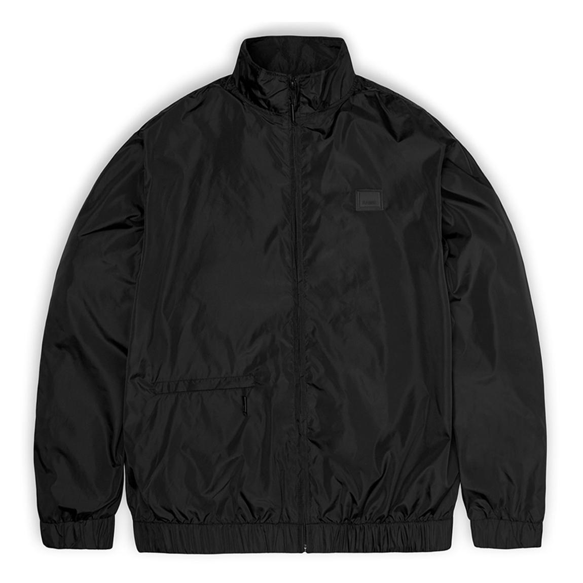 Black Unisex Lightweight Track Jacket main product photo