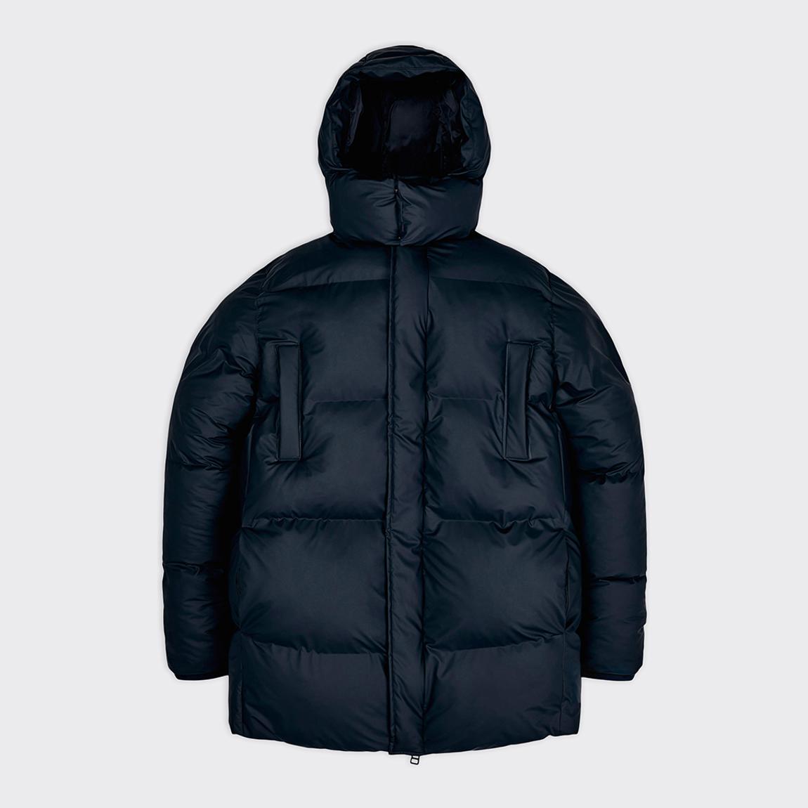 Navy Unisex Waterproof Puffer Parka main product photo