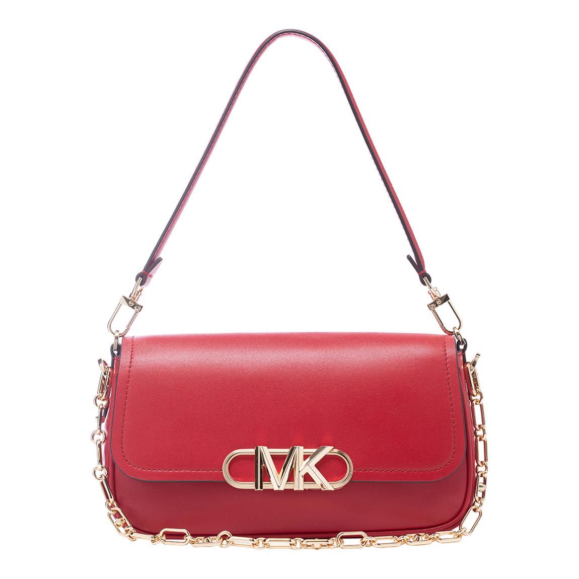 Crimson Parker Medium Convertible Pouchette Shoulder Bag main product photo