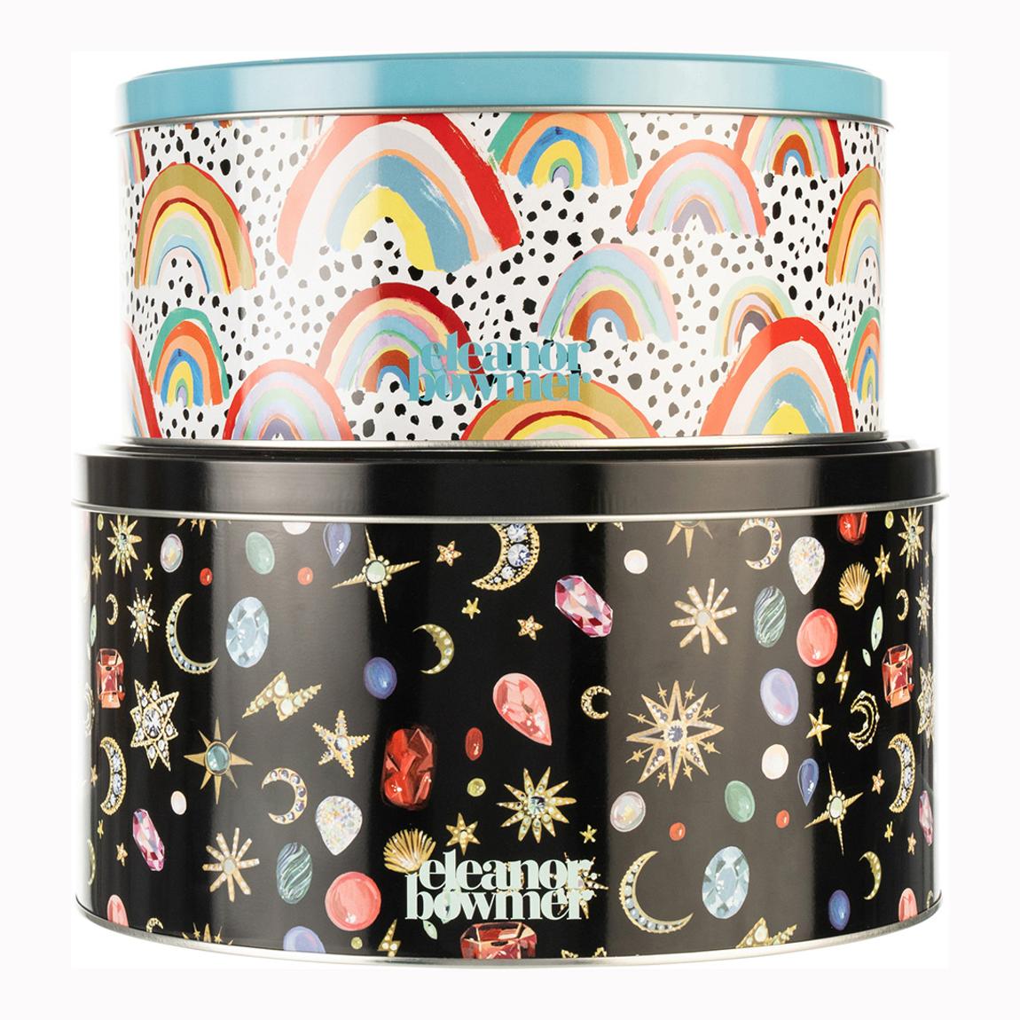 Set of 2 Gem & Rainbow Cake Tins main product photo