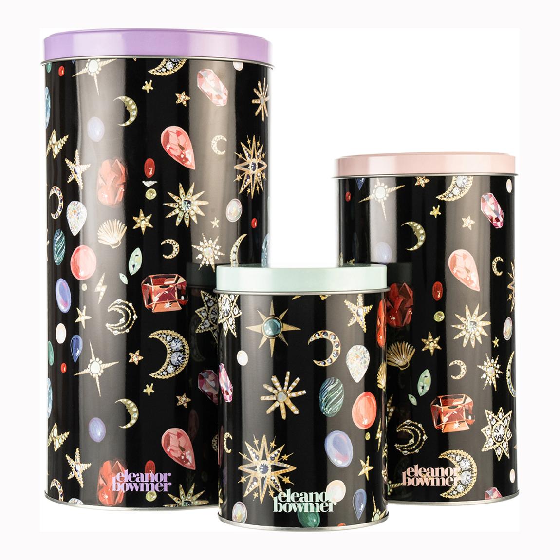 Set of 3 Gems Canisters main product photo