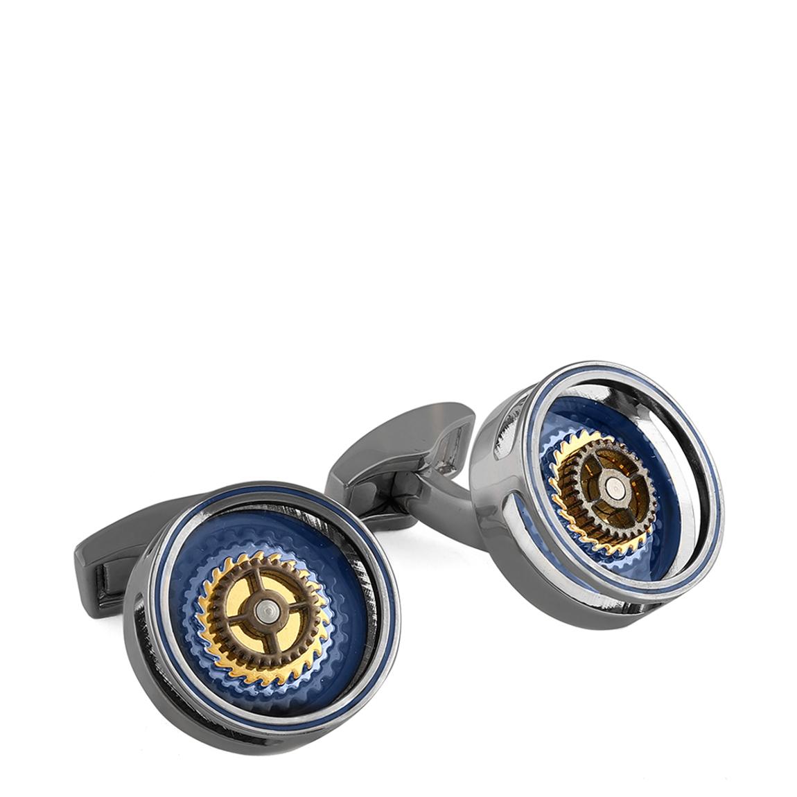 Blue Bullseye Cufflinks main product photo